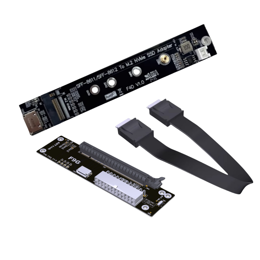 PCIe 4.0 X4 64Gbps OCuLink Lap - External Gpu Dock Pcie 4.0 Oculink recension och pris