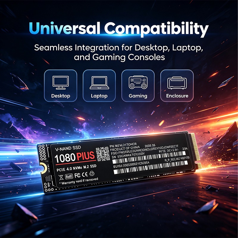 1080 Plus M.2 NVMe PCIe 4.0 So - M.2 Nvme 4Tb Pcie 4.0 Ssd recension och pris