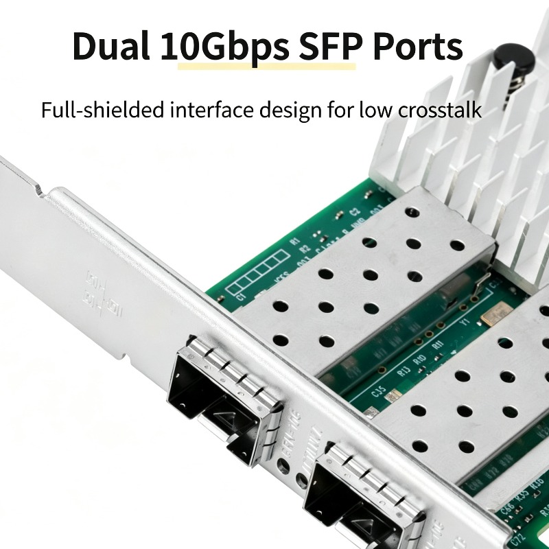 X520-DA2 82599EN 10G SFP+ Dual - 10Gb Sfp+ Pcie Network Card Dual Port recension och pris