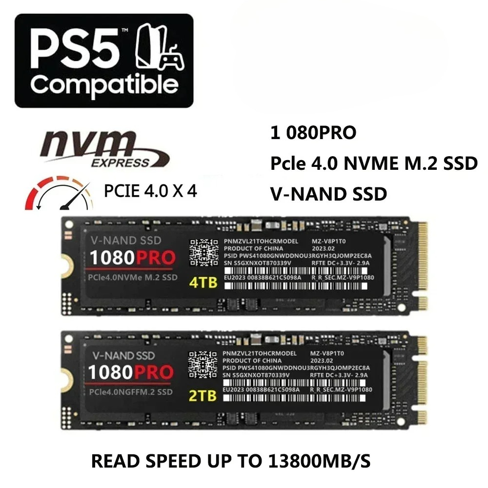 2026 1080PRO PCIe 4.0 NVMe M.2 - M.2 Nvme 4Tb Pcie 4.0 Ssd recension och pris